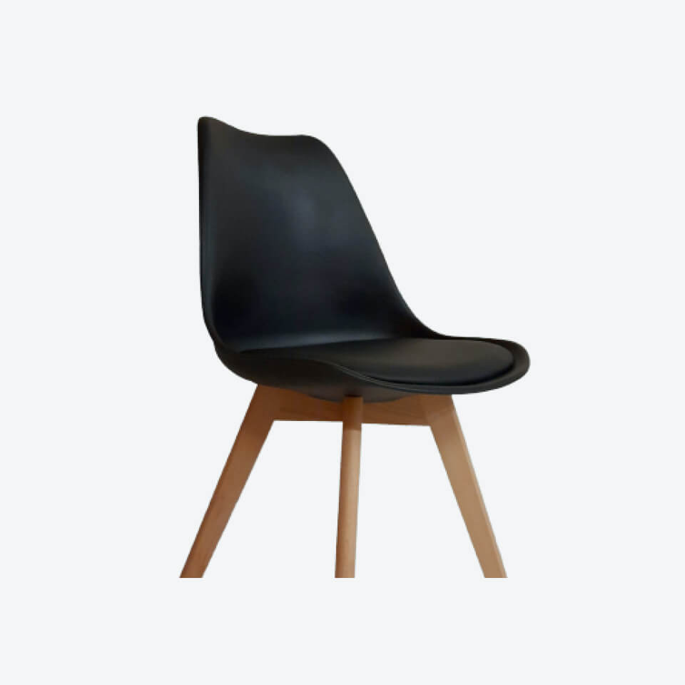 office-furniture-store-product-img-13 Simple black in wood chair - 图片 1