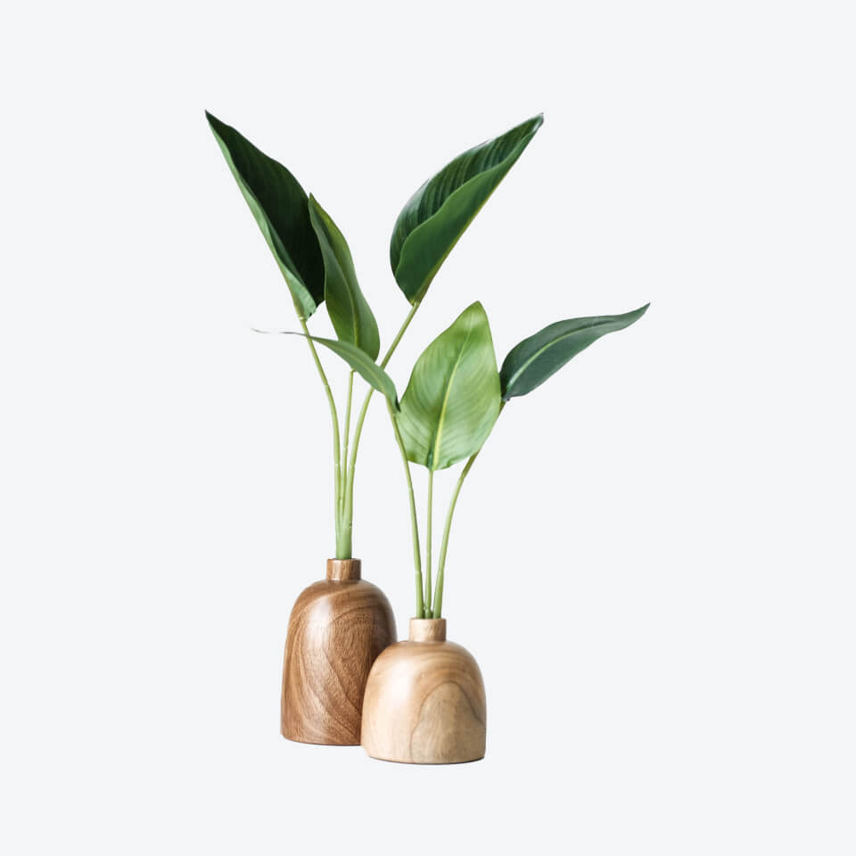 office-furniture-store-product-img-27 HyperFresh plant on wooden vase - 图片 1